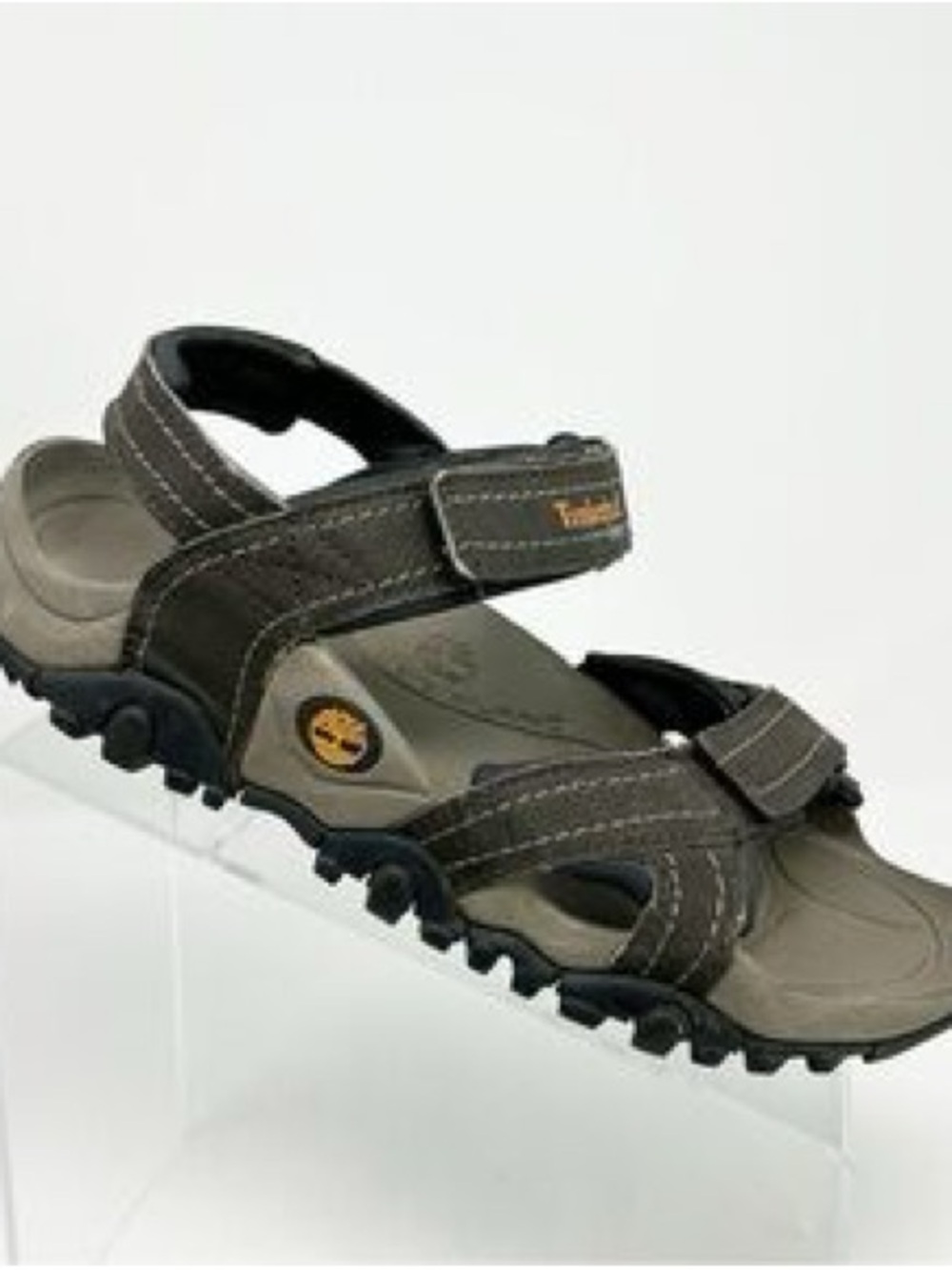 Timberland Brown and Tan Adjustable Outdoor Sandals Size 12